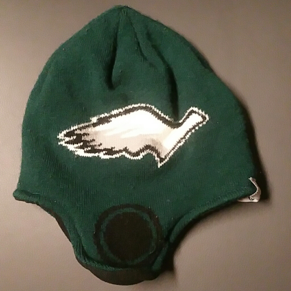 Eagles helmet-themed beanie
